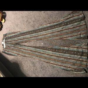 Polyester/Spandex bell bottom pants